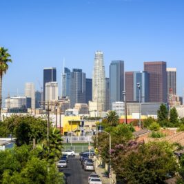 Clear Los Angeles Skyline