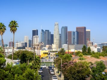 Clear Los Angeles Skyline